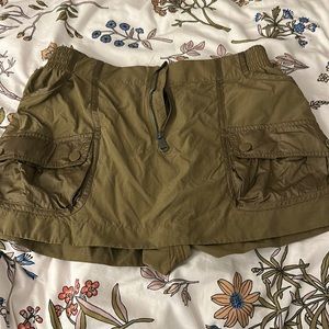 Green Free People Movement Skort
